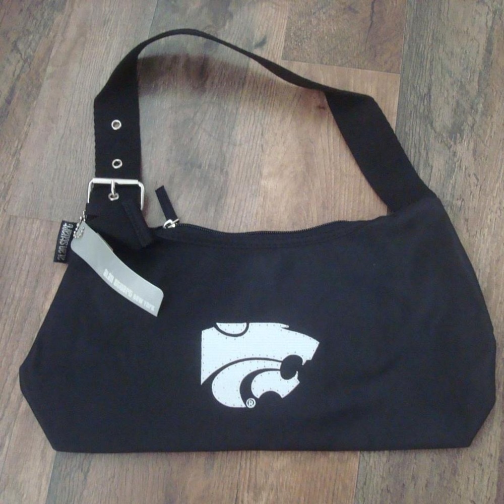 KANSAS STATE‎ WILDCATS 7X13 BAG PURSE VINTAGE NEW TAILGATE HANDBAG TOTE